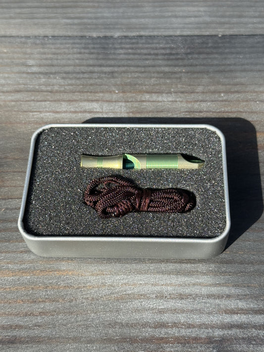 Titanium Whistle - Green