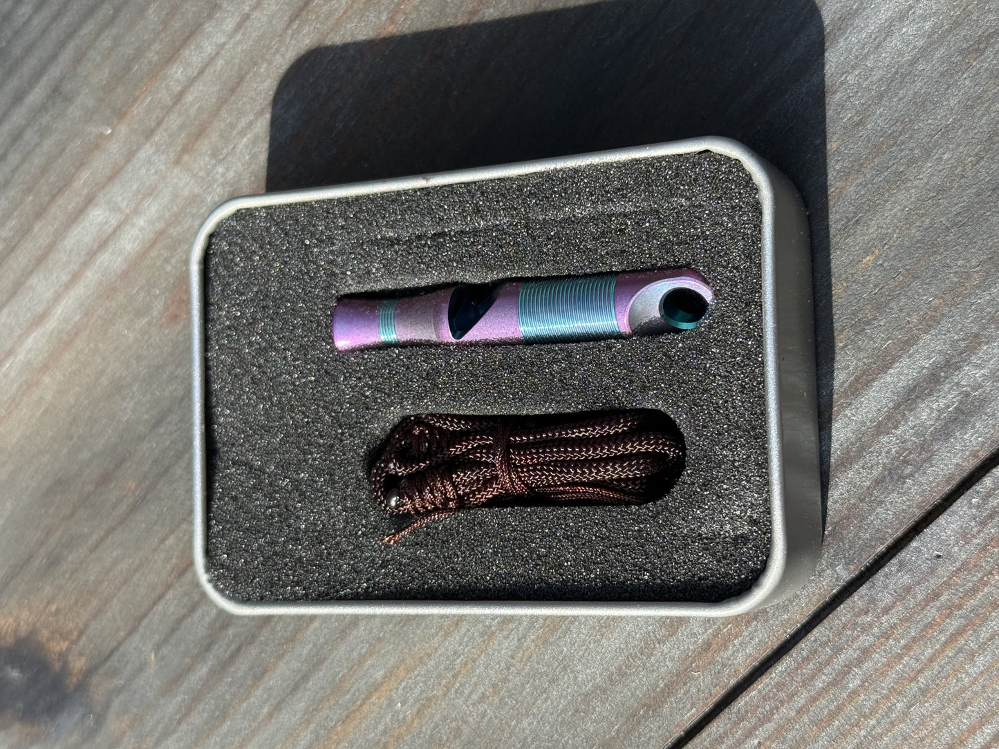 Titanium Whistle - Purple