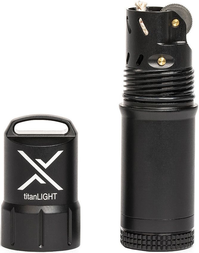 titanLIGHT Refillable Lighter - Black