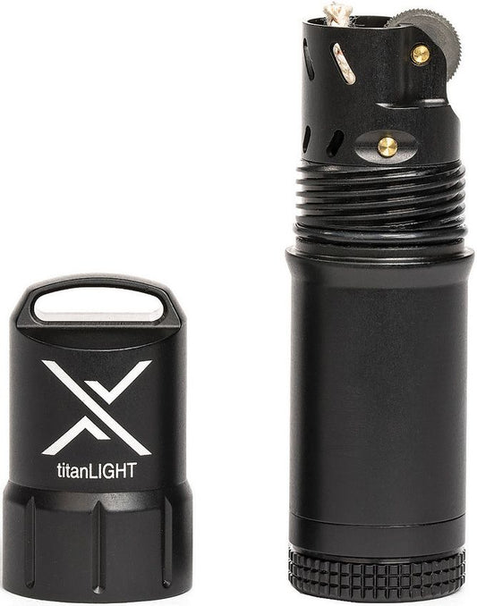 titanLIGHT Refillable Lighter - Black