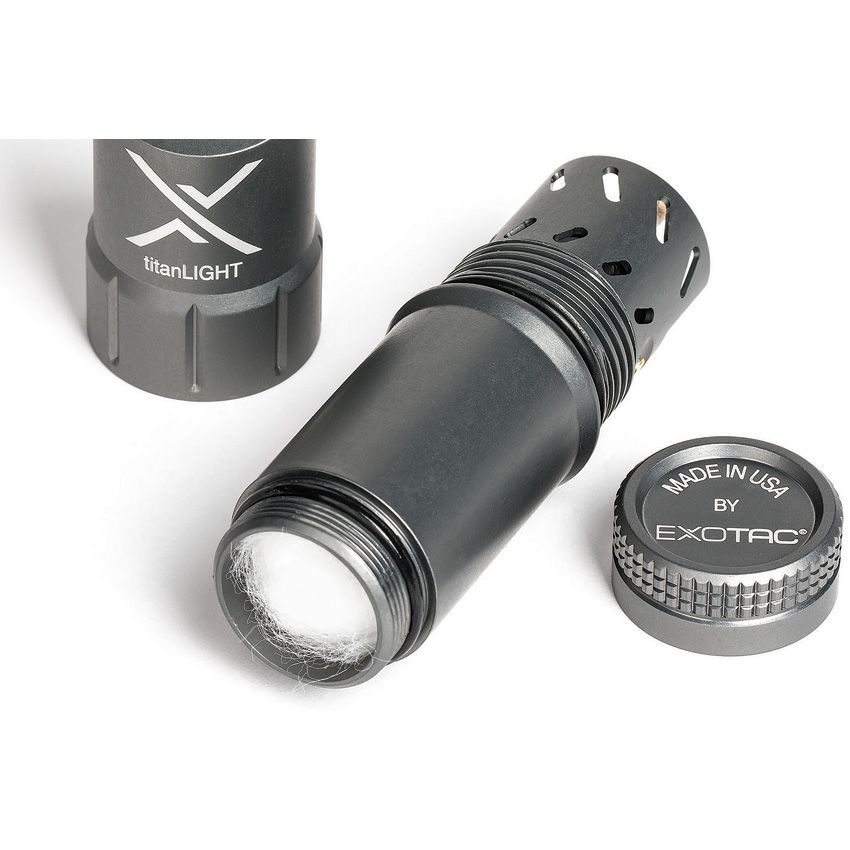 titanLIGHT Refillable Lighter - Gunmetal Gray