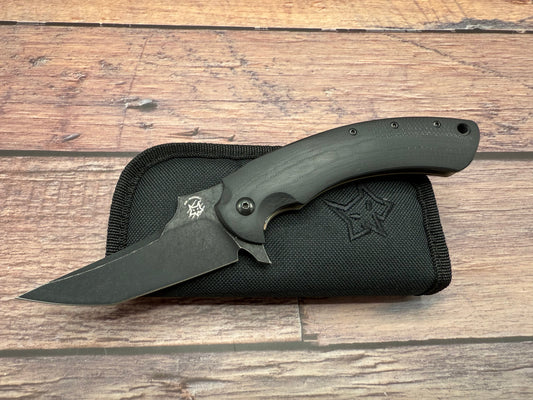 Geco Framelock Black G10